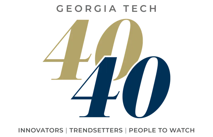 Georgia Tech 40 Under 40 emblem