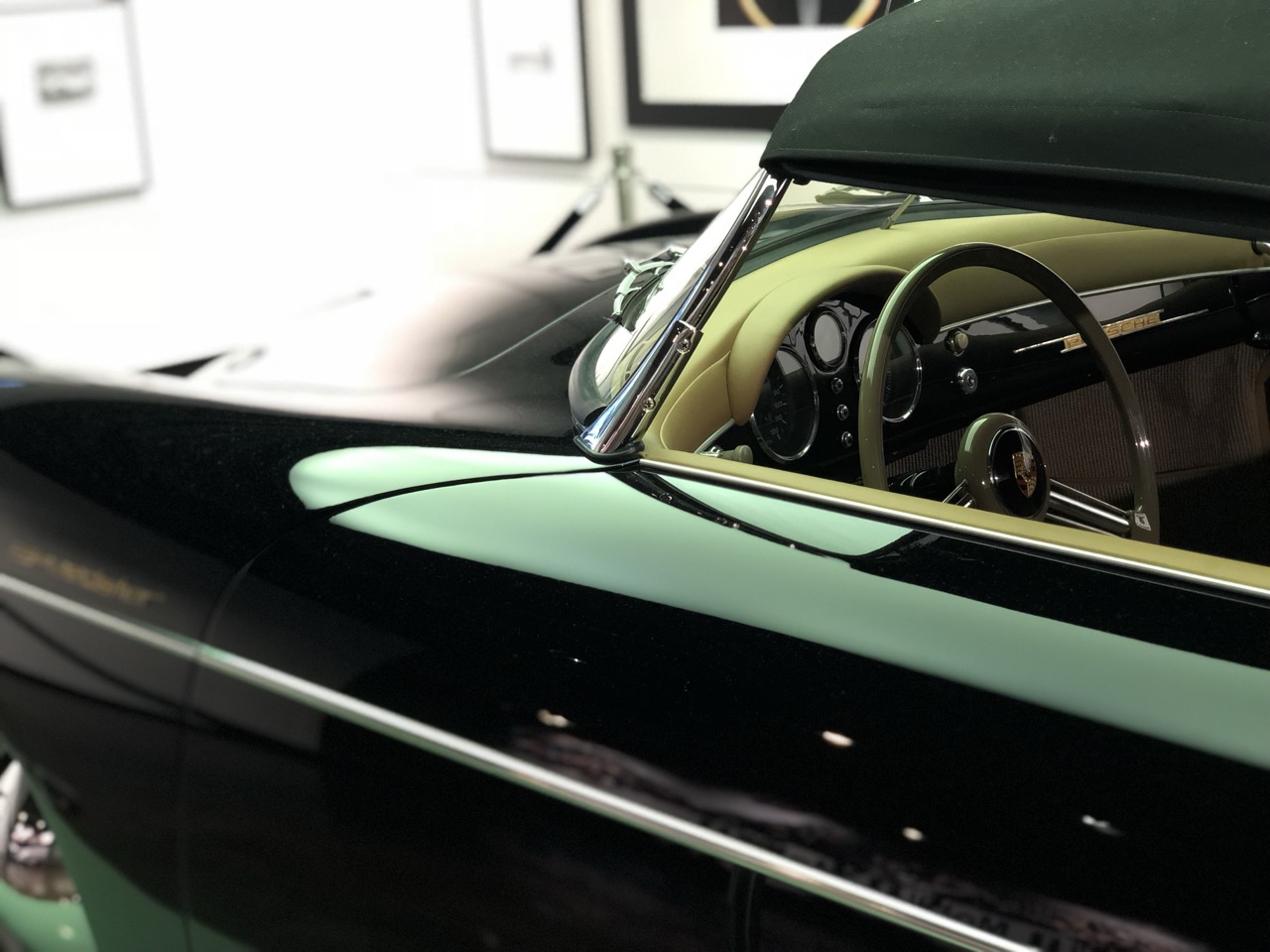 Classic Porsche Steering Wheel & Interior